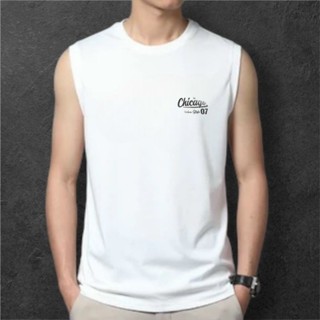 Áo Thun Sát Nách Nam Chicago Chất Cotton Cao Cấp Mịn Mát ASTD226