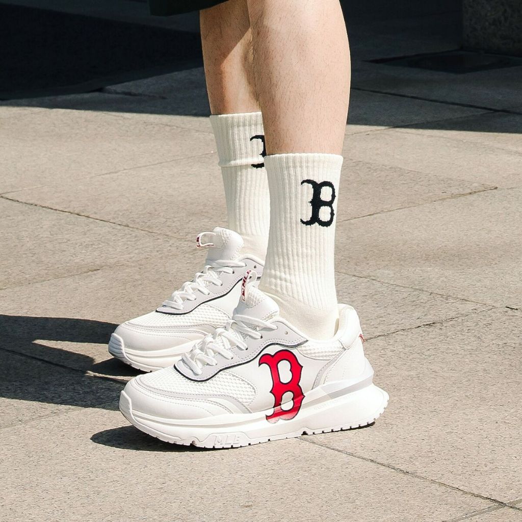 Giày thể thao MLB Chunky Runner Boston Red Sox đế cao su siêu êm nhẹ chân nam nữ 2024