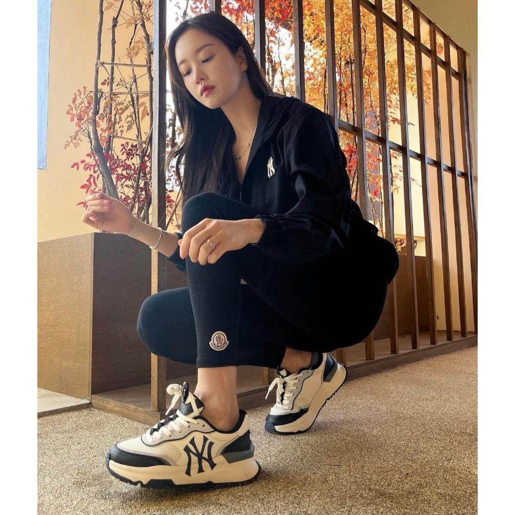 Giày thể thao MLB Chunky Runner Boston Red Sox đế cao su siêu êm nhẹ chân nam nữ 2024