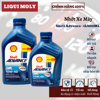 Nhớt xe tay ga cao cấp Shell Advance AX7 Scooter
