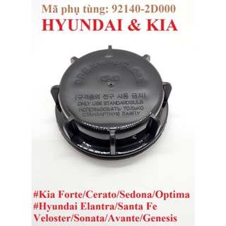 Nắp chụp đuôi đèn pha xe HYUNDAI & KIA  (Mã phụ tùng: 92140-2D000)