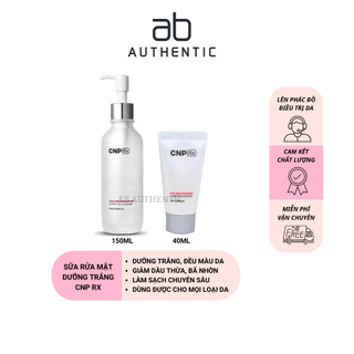 Sữa rửa mặt CNP Rx trắng làm sáng da Skin Rejuvenating Clarifying Cleanser- AB AUTHENTIC