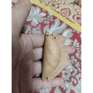 Cặp keo xin quẻ bằng gỗ 7 cm, gieo quẻ âm dương