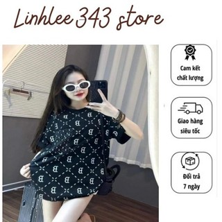 áo thun chữ B tay lỡ cotton khô loại 1 in  UNISEX - phông đẹp-