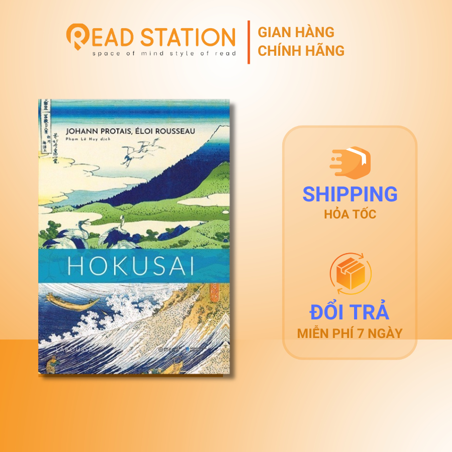 Sách: Hokusai - Danh Họa Thế Giới (BC)