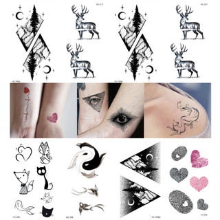 Hình xăm mini dán 10.5 x 6 cm | henna tattoo | hình xăm chống nước | tattoo 3d | xăm tạm thời