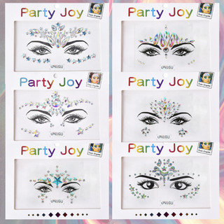 Đá đính makeup đẹp | đính đá trang điểm | đính mắt tiệc sự kiện rave | face crystal outfit