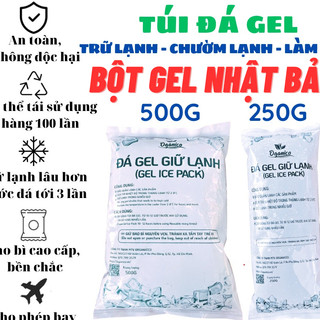 Đá gel khô giữ lạnh thực phẩm, bảo quản sữa, chườm lạnh, làm lạnh quạt điều hòa