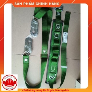 Dây an toàn thợ điện, dây an toàn BB- 2 móc thép siêu dày