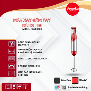 Máy xay sinh tố cầm tay đa năng DECAKILA (KMJB023R) công suất 100W
