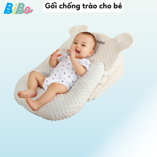 Đệm gối ngủ chống trào ngược và gối định hình tư thế ngủ cho bé, gối chống trào cao cấp MK23045
