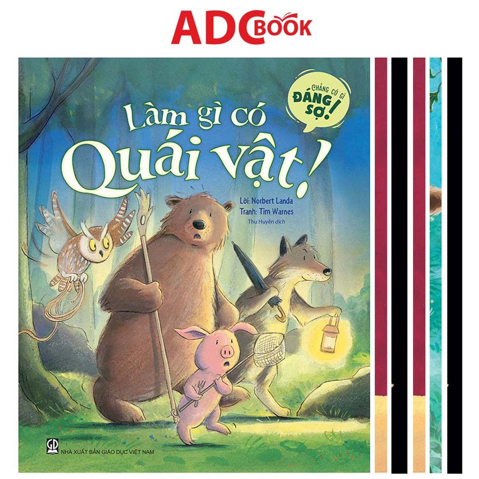 Bộ sách - Giúp bé can đảm - Chẳng có gì đáng sợ  6 cuốn  - Truyện tranh thiếu nhi 