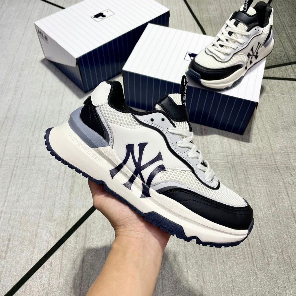 Giày thể thao MLB Chunky Runner Boston Red Sox đế cao su siêu êm nhẹ chân nam nữ 2024