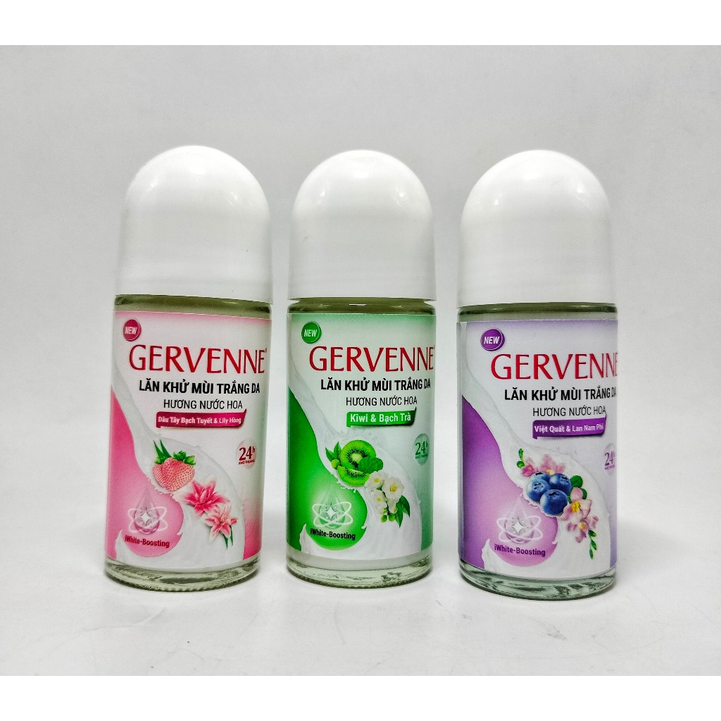 Lăn khử mùi trắng da Gervenne 50ml