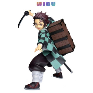 Mô hình Kimetsu No Yaiba figure Demon Slayer Kamado Tanjirou cao 17 cm trạng thái chiến đấu - figure thanh gươm diệt quỷ