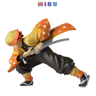 Mô hình Kimetsu No Yaiba figure Demon Slayer Agatsuma Zenitsu cao 15 cm trạng thái chiến đấu- figure thanh gươm diệt quỷ