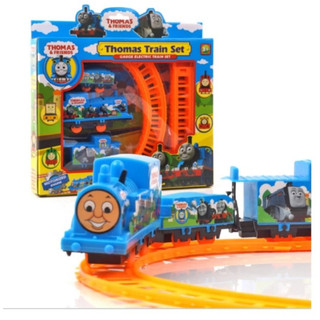 Đồ chơi đường ray xe lửa tàu hoả thomas, xe đồ chơi cho bé chạy bằng pin