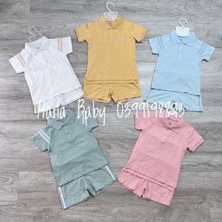 Bộ cộc tay Polo Bubaby cho bé dưới 5 tuổi