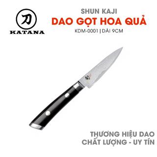 Dao gọt hoa quả cao cấp kai nhật bản - shun kaji paring thép sg-2 damascus 33 lớp kdm0001