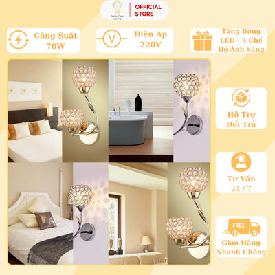 Đèn Gắn Tường Energy Green Lighting  DT-B1023 Hình Bông Hoa - Hiện Đại Cao Cấp - Trang Trí Phòng Ngủ / Phòng Khách
