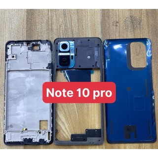 Bộ xương vỏ điện thoại redmi note 10 pro-kèm kính camera