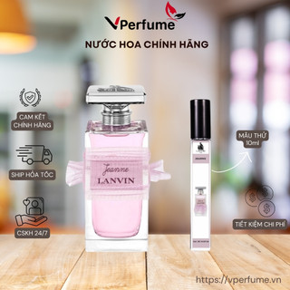 Nước hoa nữ jeanne edp - mẫu thử 10ml