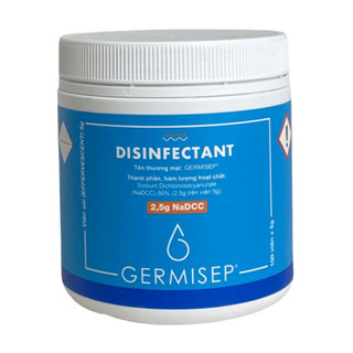 Bột khử trùng dạng viên Germisep
