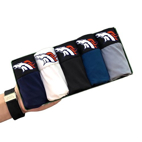 Hộp 5 Quần Sịp Tam Giác nam Broncos chất Thun lạnh, Quần lót chéo nam đẹp thoáng mát co giãn