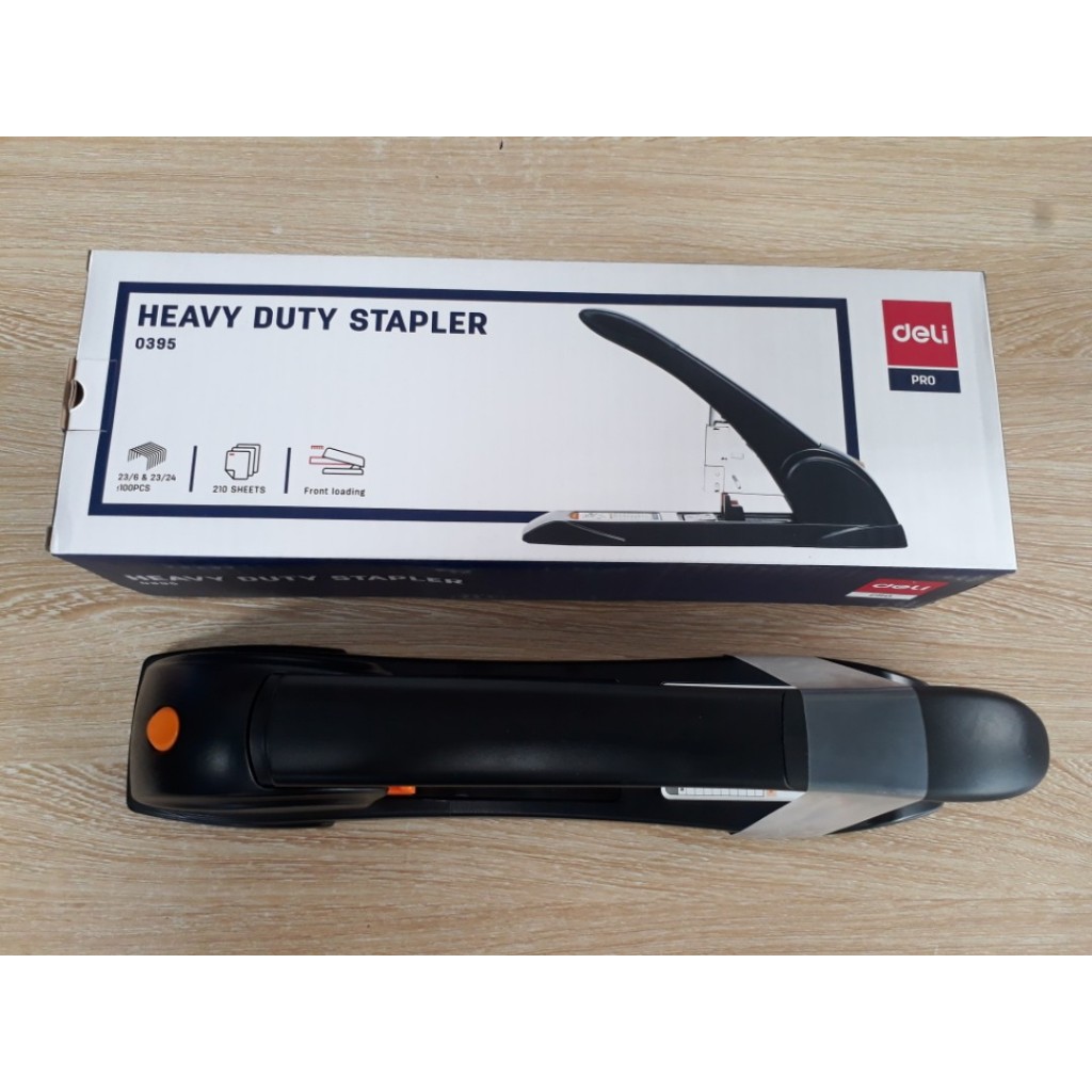 D395 Máy dập ghim đại 240 tờ deli 395