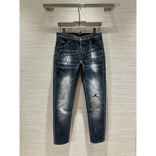 Quần jeans nam ᴅsǫᴜᴀʀᴇᴅ𝟸 PACMAN vẩy sơn nhẹ new 2023