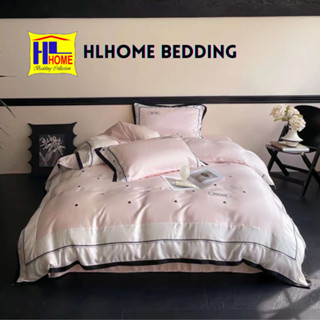 Bộ chăn ga tencel 100s miu miu đơn giản và hiện đại, sét vỏ chăn, ga kèm 2 vỏ gối thoáng mát, mềm mại