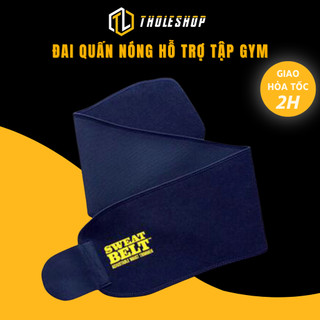 Đai Quấn Nóng Bụng Hỗ Trợ Tập Gym, Tránh Đau Lưng Tholeshop 2459
