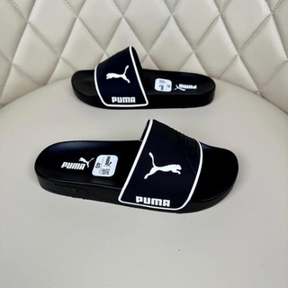 Dép nam quai ngang PU.MA, Dép nam hình còn báo, Mẫu mới hottrend chất liệu cao su non cao cấp - MS22 store