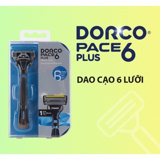 Dao Cạo Râu 6 Lưỡi Dorco Pace 6 Plus SXA 5001-PT (6 Lưỡi + Đầu Cắt Tóc Mai)