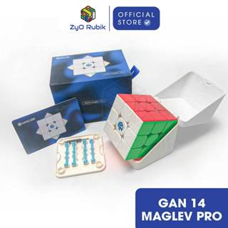 Rubik 3x3x3 Gan 14 Maglev/ Maglev UV 2023- Rubic Gan 14 Có Nam Châm Hãng Gan Cao Cấp- Zyo Rubik