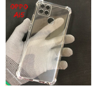 Ốp lưng oppo a15/ a15s/ a35 dẻo trong suốt chống sốc cao cấp 0.6mm/ kính cường lực oppo a15