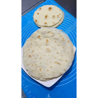 10 vỏ bánh tortilla handmade size 20