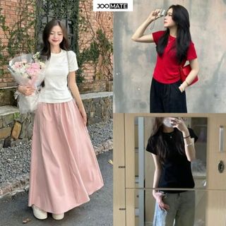 Áo thun babytee Joomate form ôm body chất co dãn 279 P0K32
