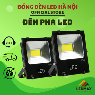 ( MUA 10 TẶNG 1 BÚP KÍN )Đèn pha led ngoài trời chuyên công trình, bảng hiệu lắp đặt ngoài trời chống nước IP66  5054