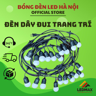 Dây Đui Đèn Trang Trí Ngoài Trời, Dây Đui Đúc Chống Nước Quán Cà Phê, Trà Chanh,siêu sáng tiết kiệm điện
