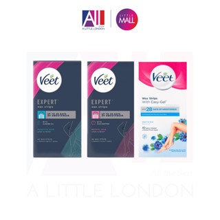 Miếng tẩy lông chân, body Veet Wax Strips With Easy Gel Body & Legs (Bill Anh)