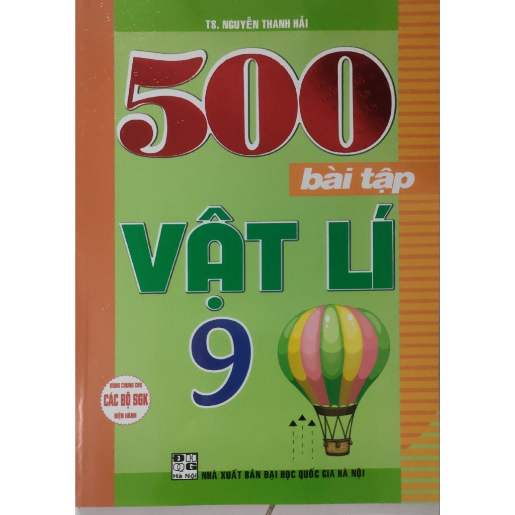 Sách - 500 Bài Tập Vật Lí 9 ( Tái bản 2024 )