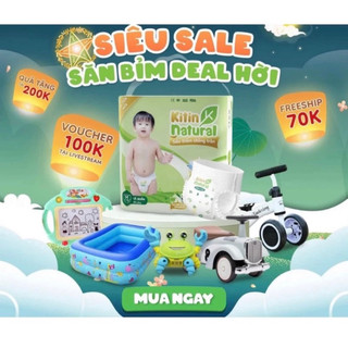 Combo 2bịch Kitin Natural đủ sz cho bé