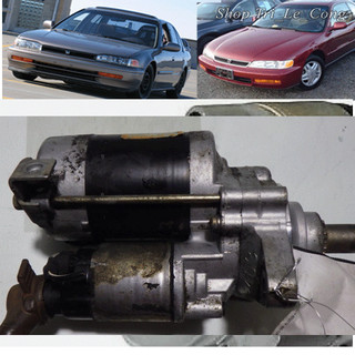 Accord 90-97 Rờ le cóc củ đề mô tơ khởi động bộ chổi quét than Honda 91 92 94 95 96 số sàn tự động cơ máy 2.2 2.0