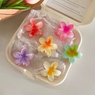Kẹp tóc hoa sứ mini 4cm / kẹp tóc hình bông hoa - kẹp hoa sứ hot trend giá rẻ