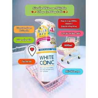 Sữa tắm trắng white conc