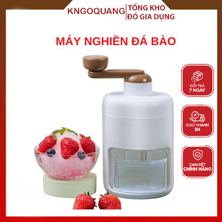 Máy Bào Đá Mini, Máy Xay Đá Tuyết Quay Bằng Tay Đa Năng Cho Gia Đình