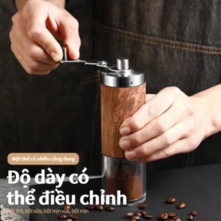 Máy xay cà phê bằng tay, Máy xay hạt cà phê có thể điều chỉnh, Máy xay cà phê cầm tay bằng thép không gỉ, Máy xay cà phê