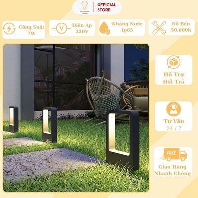 Đèn Sân Vườn Energy Green Lighting DSV-818 - Kháng Nước - 40cm - Sử Dụng Điện - Trang Trí Ngoài Sân - BH 1 Năm