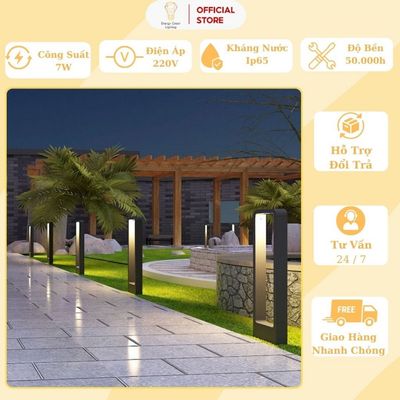 Đèn Sân Vườn Energy Green Lighting DSV-818 - Kháng Nước - 80Cm - Sử Dụng Điện - Trang Trí Ngoài Sân - BH 1 Năm